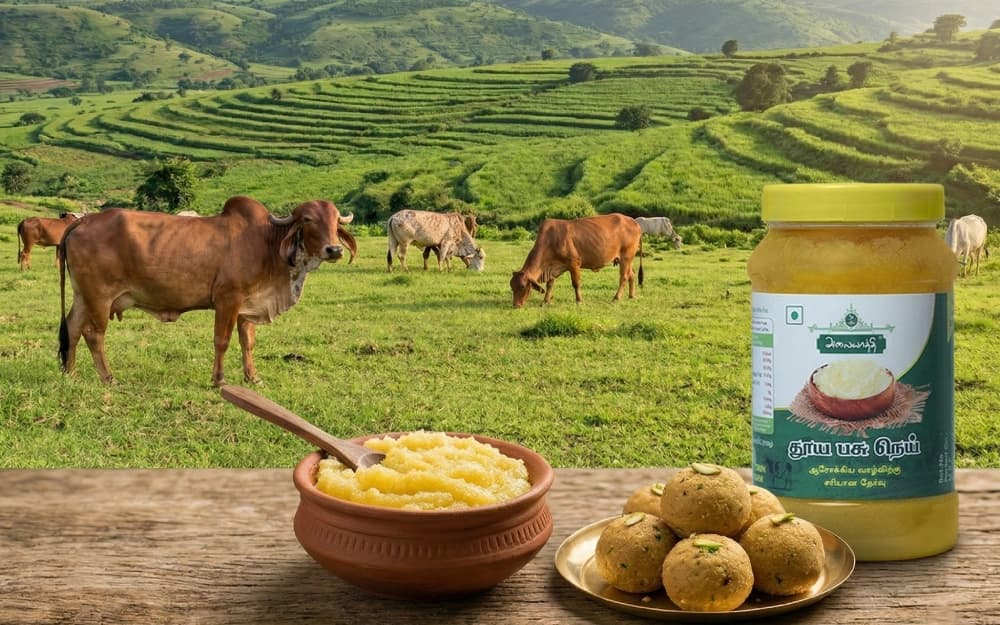 Why Alaiyathi Cow Ghee and Butter?