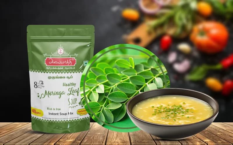 Moringa Leaf (Murungai) Soup